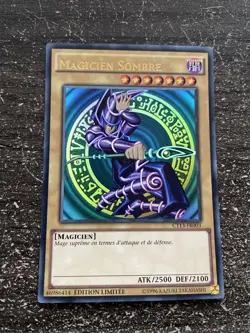 CARTE YU-GI-OH! MAGICIEN SOMBRE CT13-FR003 NEUF/MINT - Image 1