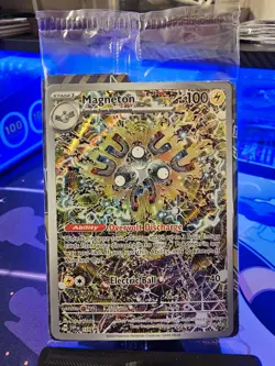 Pokemon TCG Magneton Scarlet & Violet Promo Card 159 Sealed - Image 2