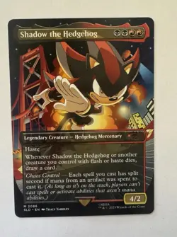 MTG Secret Lair Sonic the Hedgehog Friends & Foes Regular Base Card Set NM - Image 2