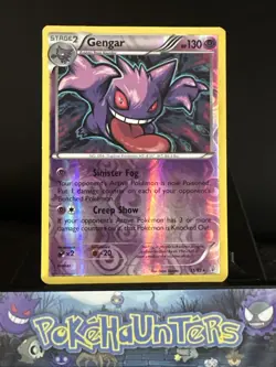 Pokemon Card Gengar 35/83 XY Generations Reverse Holo Rare Played - Image 1