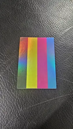 Yugioh Test Print Card Rare Holo Vintage - Image 3