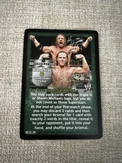 WWE Raw Deal D-X Face Card Promo D-Generation X 57/PR - Image 1