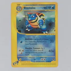 Pokemon TCG Blastoise 36/165 Non-Holo Rare Expedition Base Set Rare Mint Card - Image 1