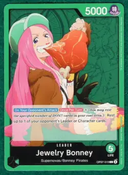 Jewelry Bonney - 500 Years In The Future OP07-019 - One Piece CCG Card - Image 1