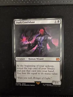 Dark Confidant MTG Final Fantasy FIN Rare Nm - Image 1