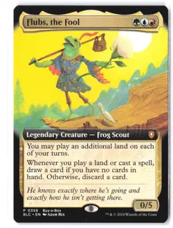 Flubs, the Fool (Extended Art) #356 Buy-A-Box Promos NM - Image 1