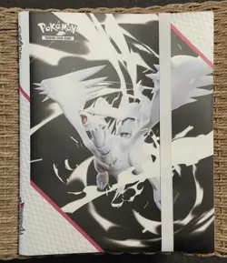 POKEMON OFFICIAL WHITE FLARE BINDER Collection *BINDER ONLY* - Image 1