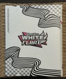 POKEMON OFFICIAL WHITE FLARE BINDER Collection *BINDER ONLY* - Image 2