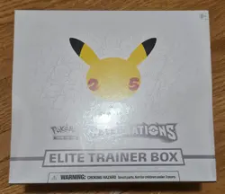 Pokemon Celebrations 25th Anniversary Elite Trainer Box ETB Factory Sealed 820650809439 - Image 1