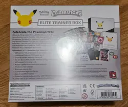 Pokemon Celebrations 25th Anniversary Elite Trainer Box ETB Factory Sealed 820650809439 - Image 3