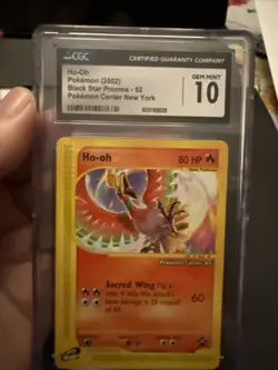 Ho-Oh #52 Pokemon Center NY Promo CGC 10 - Image 1