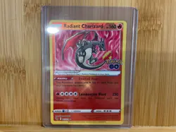 Radiant Charizard 011/078 reverse holo excellent condition Pokemon go - Image 1