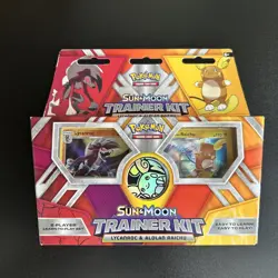 Pokemon Trainer Kit Lycanroc & Alolan Raichu, Battle Rayquaza V, Charizard Decks - Image 2