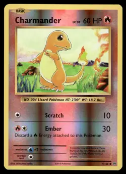 Charmander Reverse Holo 9/108 XY - Evolutions Pokemon - Image 1