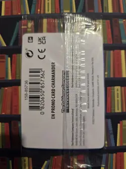 Charmander 004/165 EB Games Exclusive 151 Promo Pokemon New Sealed - Image 2