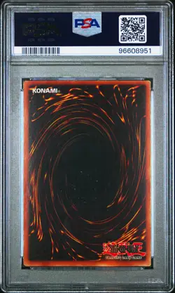 2002 YU-GI-OH! STARTER DECK: YUGI #006 DARK MAGICIAN PSA 6 - Image 2