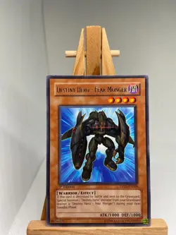 Destiny Hero - Fear Monger - Rare 1st Edition DP05-EN009 - LP - YuGiOh - Image 1