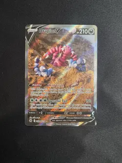 Pokemon Drapion v Full Art Holo Card GG49/GG70 Crown Zenith Galarian Gallery - Image 1