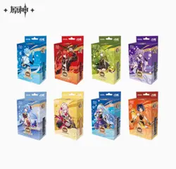 SHININGSOUL GENSHIN IMPACT Official TCG Booster Box Anime Game Card vol.1 Pre - Image 1