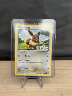 Pokemon Eevee TCG 63/98 Build-A-Bear Workshop Promo Card - Image 1