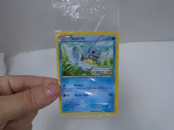 Build a Bear Pokemon Card Squirtle Promo Trading 14/101 2013 SEALED NEW - Image 2