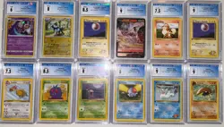 Lot Of Random Pokemon Graded Cards - Image 1