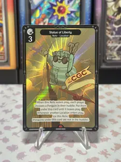 VIBES TCG PROMO 2025 NYCC - Statue of Liberty - CGC PROMO CARD RARE NEAR MINT - Image 1
