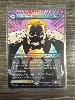 Eddie Brock (0233) (Borderless) Marvel's Spider-Man Foil - Image 1