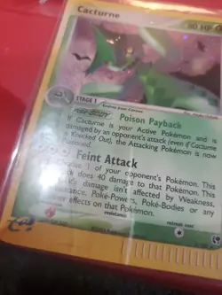 Pokemon Cacturne 2003 Holo Rare Sandstorm 2/100 - Image 3