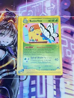 Pokemon Butterfree 38/165 Expedition Base Set Pokemon TCG Non Holo LP - Image 1