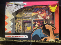 Pokemon TCG Celebrations Lance’s Charizard V Box SEALED - Image 1