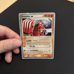 Groudon EX 038 (EX Collector's Tins) 038 Nintendo Promos Holo - Pokemon TCG NM - Image 1