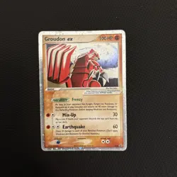 Groudon EX 038 (EX Collector's Tins) 038 Nintendo Promos Holo - Pokemon TCG NM - Image 2