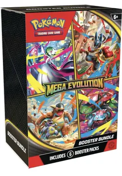 Pokemon TCG: Mega Evolution Booster Bundle (6 Booster Packs) (Brand new/Sealed) - Image 1