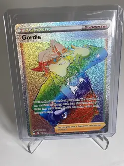 Pokemon TCG Gordie 223/203 SWSH Evolving Skies Full Art Secret Rare Holo NM/M - Image 1