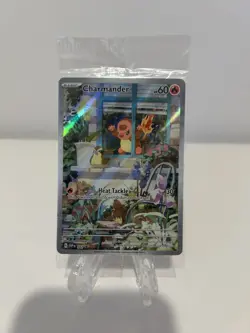 SEALED Charmander 044 SVP EN Pokemon Obsidian Flames ETB Promo Scarlet & Violet - Image 1