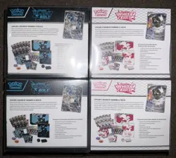 Pokemon TCG Black Bolt and White Flare Pokemon Center + Regular ETBS ALL 4 BOXES - Image 2