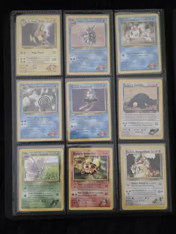 Pokemon Gym Heroes 100% Complete Master Set 132/132 NM-MP Clean Set WOTC - Image 4