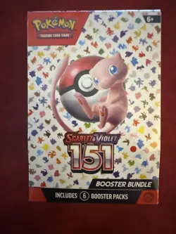 Pokemon TCG Scarlet & Violet 151 Booster Bundle Sealed New (6 packs) - Image 1