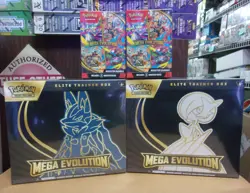 POKEMON MEGA EVOLUTION (2) BUNDLE BOXES + (2) ETB ELITE TRAINERS LOT - Image 1