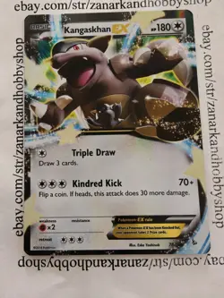 Pokemon Kangaskhan EX 78/106 XY Flashfire MP - Image 1