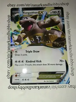 Pokemon Kangaskhan EX 78/106 XY Flashfire MP - Image 2