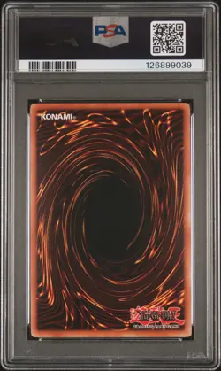 2002 YU-GI-OH! LOB-LEGEND OF BLUE EYES WHITE DRAGON #005 DARK MAGICIAN PSA 10 - Image 2