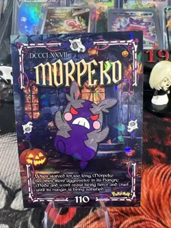 Morpeko #110 - Cracked Ice Holo - Prisma Trick or Treat Cards - Pokemon - Image 1