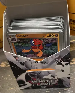 Pokemon White Flare Bulk Lot, 110 Cards, 26 Holo Reverse Holo For Master Set! - Image 5