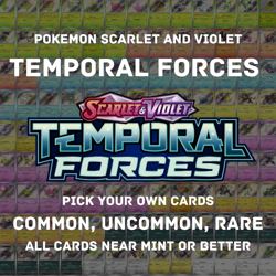 Pokemon Scarlet & Violet - Temporal Forces Set 001-162 - Pick Your Own Cards - Image 1