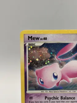 Mew 15/132 D&P Secret Wonders Pokemon Card Holo Foil Rare Swirl MP Mew Read - Image 2