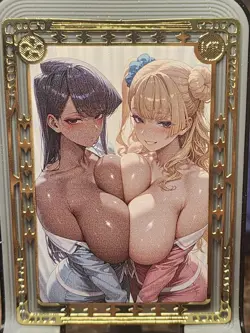 Genshin Impact Spicy Goddess Story Metal Card Anime Waifu MR TCG 4 - Image 1