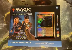 Timey-Wimey Commander Deck MTG: Universes Beyond Doctor Who Magic the Gathering - Image 1