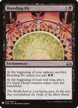 Breeding Pit Light Play, English Magic the Gathering MTG Mystery Booster - Image 1